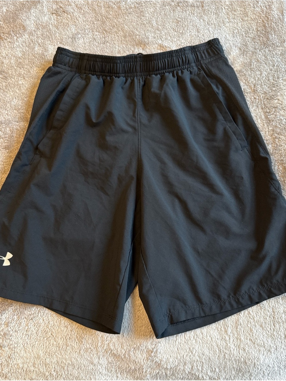 Under Armour Men’s Black Performance Training Shorts, S